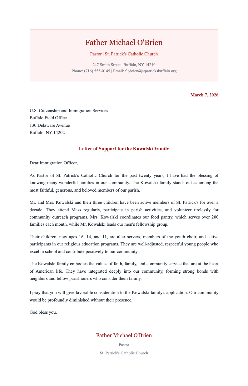 Red formal immigration reference